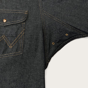 Chemise wild adventure wrangler x filson par Filson | Indigo (Blue)