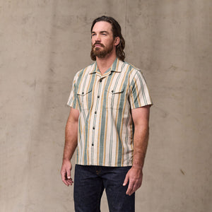 Chambray camp shirt di Filson | Natural / khaki (Green)