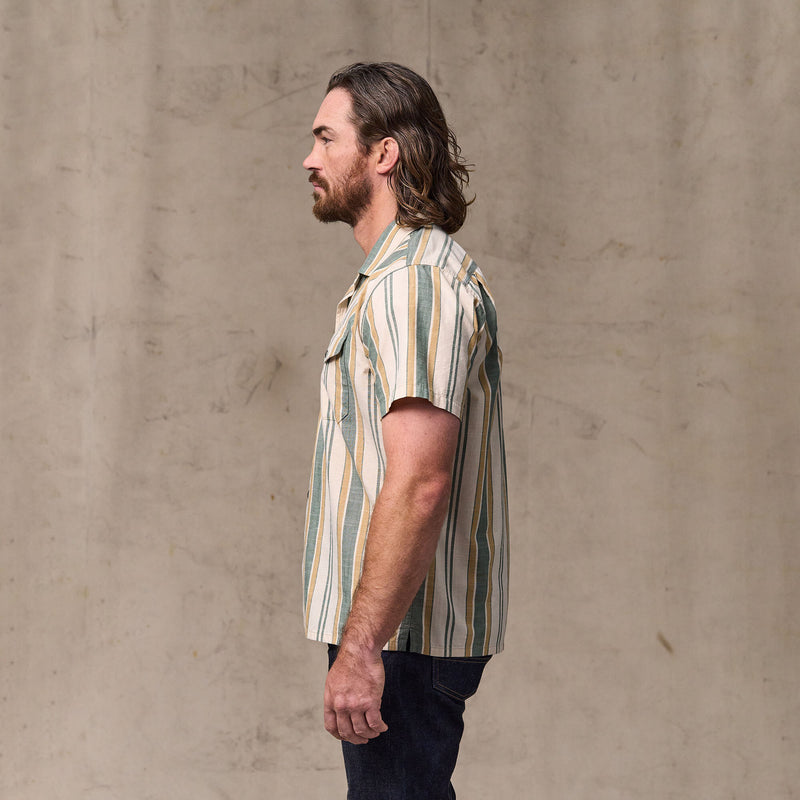 Chambray camp shirt di Filson | Natural / khaki (Green)