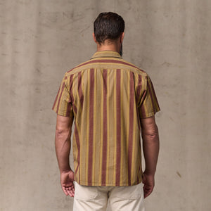 Chambray camp shirt di Filson | Brick / tan (Brown)