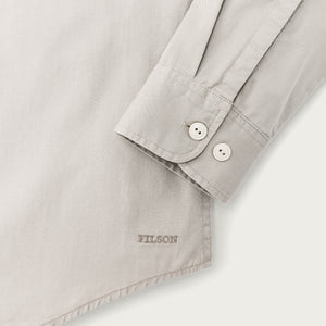 4.5-oz. twill shirt par Filson | Gray sky (Gray)