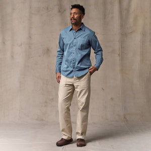 4.5-oz. twill shirt by Filson | Orion blue (Blue)