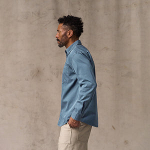 4.5-oz. twill shirt by Filson | Orion blue (Blue)