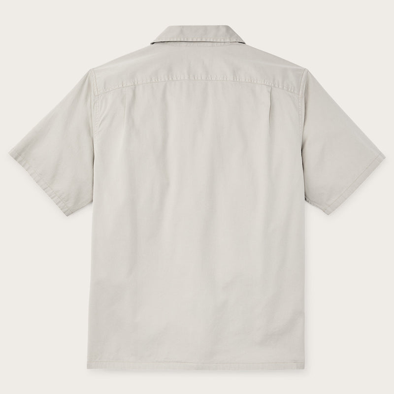 Short sleeve 4.5-oz. twill shirt by Filson | Gray sky (Gray)