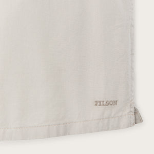 Short sleeve 4.5-oz. twill shirt by Filson | Gray sky (Gray)