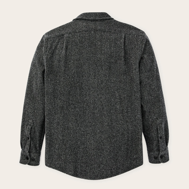8-oz. wool guide shirt von Filson | Charcoal twill (Gray)