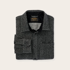 8-oz. wool guide shirt von Filson | Charcoal twill (Gray)
