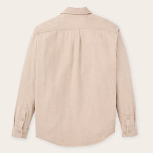 Rustic flannel shirt by Filson | Dark natural heather (Beige)