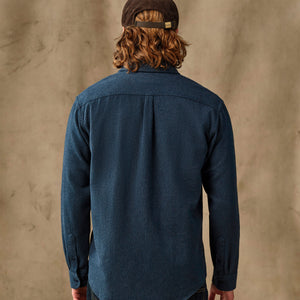 Rustic flannel shirt by Filson | Blue heather (Blue)