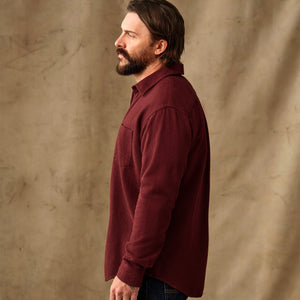 Rustic flannel shirt by Filson | Port heather (Red)