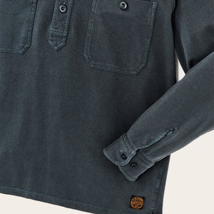 Field knit pullover shirt par Filson | Bluefin (Blue)