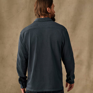 Field knit pullover shirt par Filson | Bluefin (Blue)