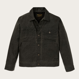 Tin cloth short lined cruiser jacket von Filson | Beluga (Gray)