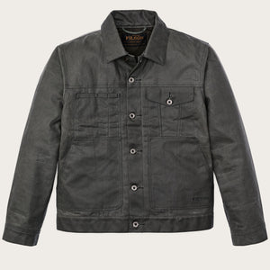 Giacca foderata dal taglio corto cruiser in tin cloth di Filson | Castor gray (Grey)