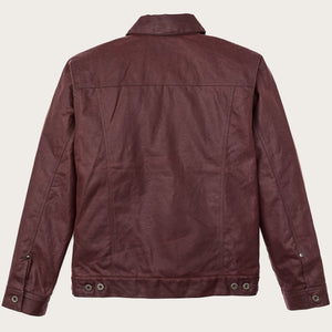 Giacca foderata dal taglio corto cruiser in tin cloth di Filson | Fired brick (Red)