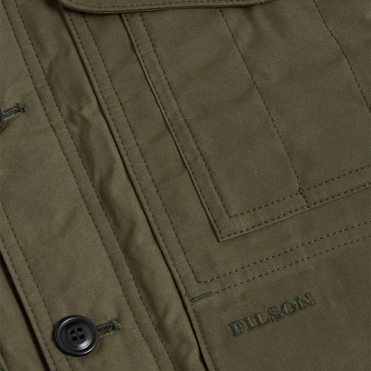 Filson Ranger Short Cruiser Waxed ranger cruiser by Filson | Otter green (Green)