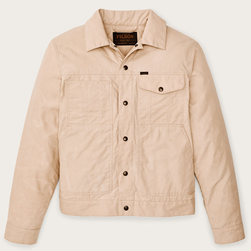 Dry wax short cruiser jacket von Filson | Quail tan (Beige)