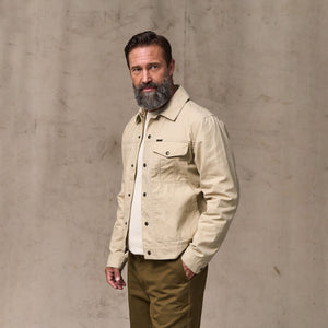 Dry wax short cruiser jacket von Filson | Quail tan (Beige)