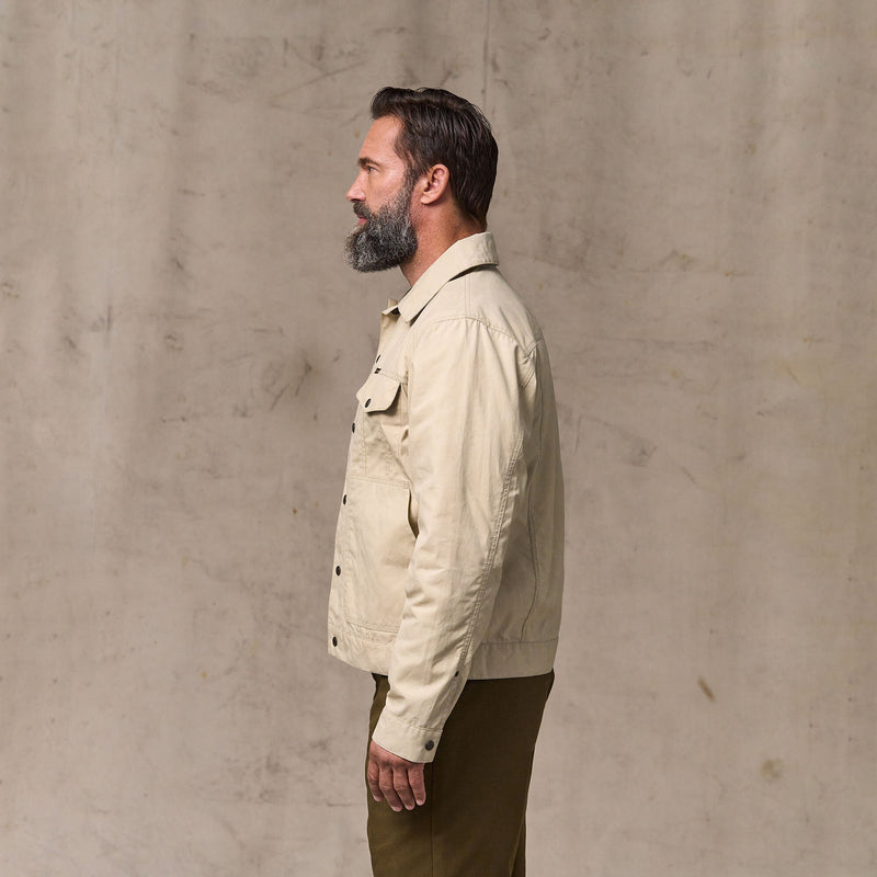 Dry wax short cruiser jacket von Filson | Quail tan (Beige)