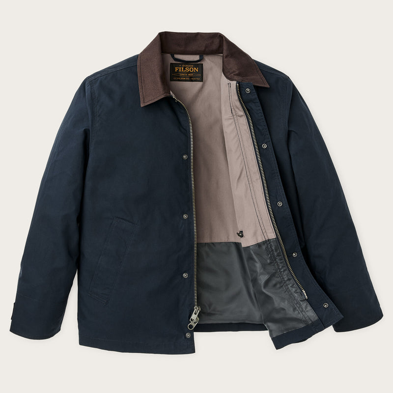 Dry wax short field jacket by Filson | Navy (Blue)