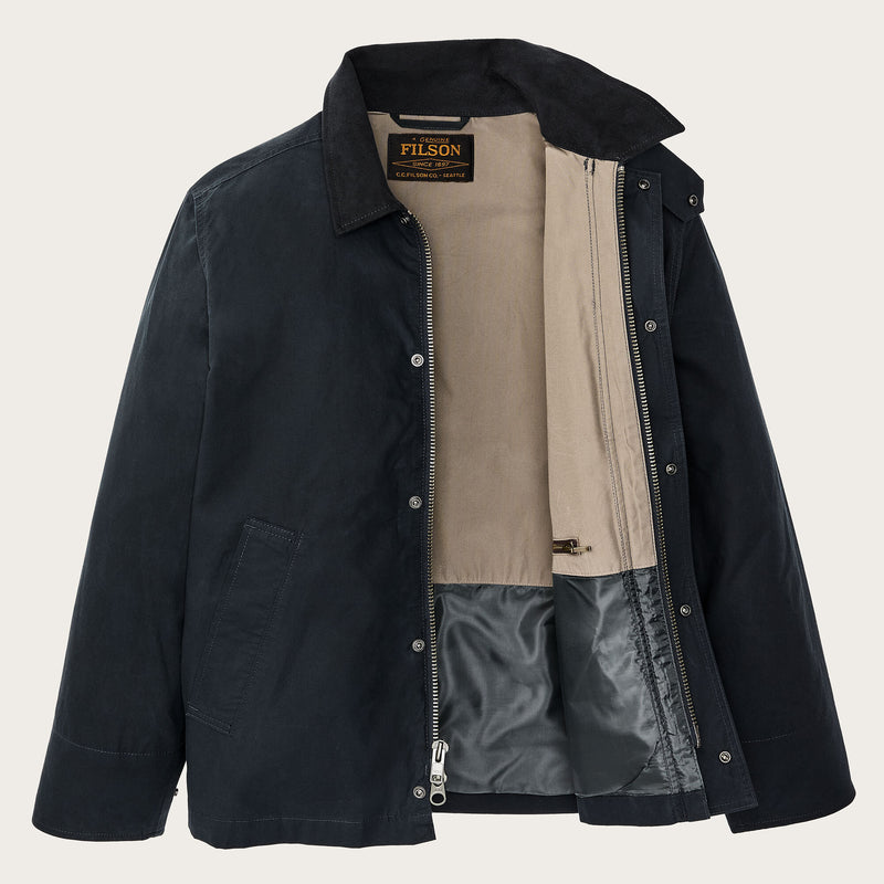 Dry wax short field jacket by Filson | Navy (Blue)