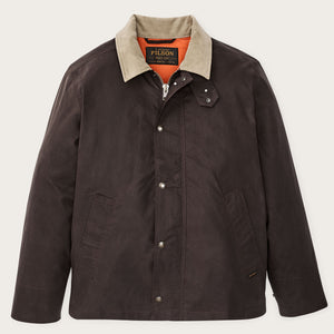 Dry wax short field jacket by Filson | Dark brown (Brown)