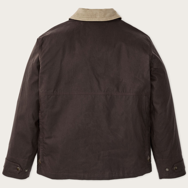 Dry wax short field jacket by Filson | Dark brown (Brown)