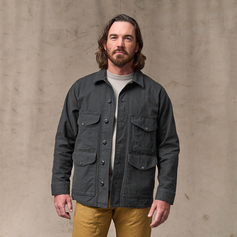 Field cruiser jacket di Filson | Washed faded black (Black)