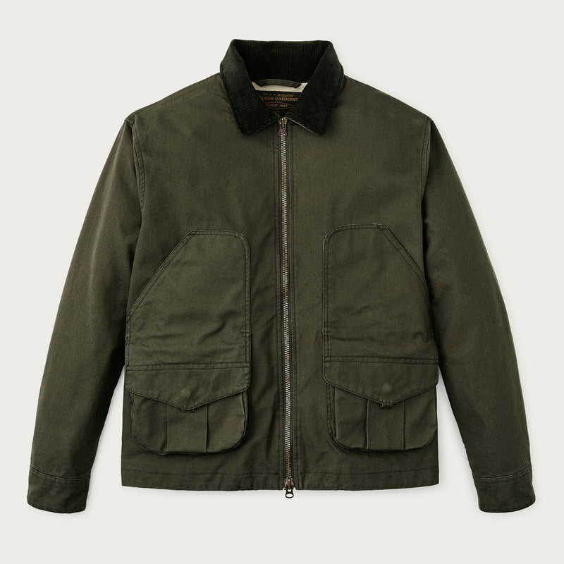 Giacca da caccia in tin cloth di Filson | Otter green (Green)