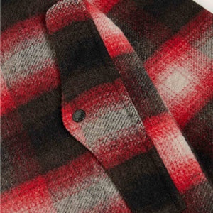 Giacca cruiser in lana lavorata a maglia di Filson | Red/black plaid (Red)
