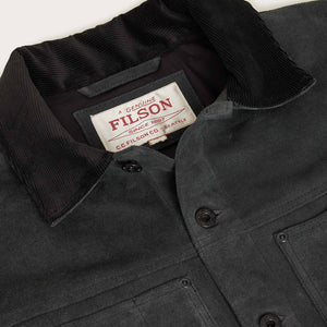 Suede short cruiser by Filson | Smoke (Brown)