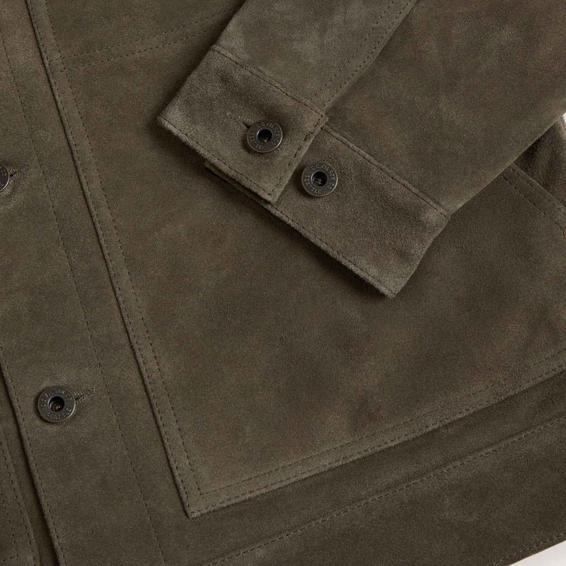 Suede short cruiser di Filson | Otter green (Green)