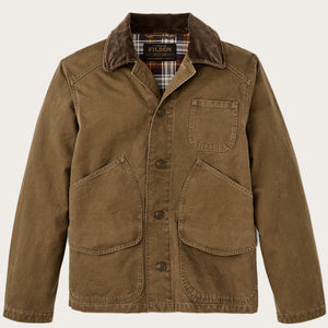 Canvas outfitter jacket by Filson | Kangaroo (Brown)