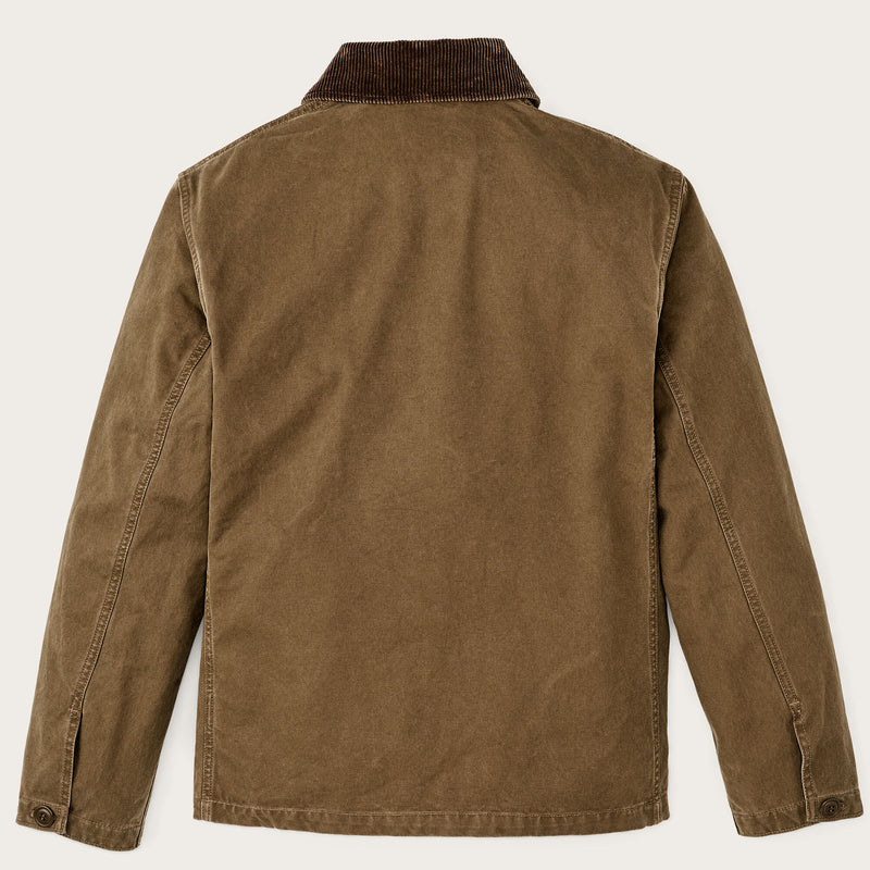 Canvas outfitter jacket by Filson | Kangaroo (Brown)