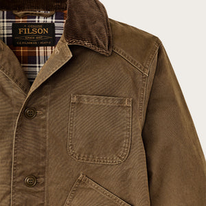 Canvas outfitter jacket by Filson | Kangaroo (Brown)