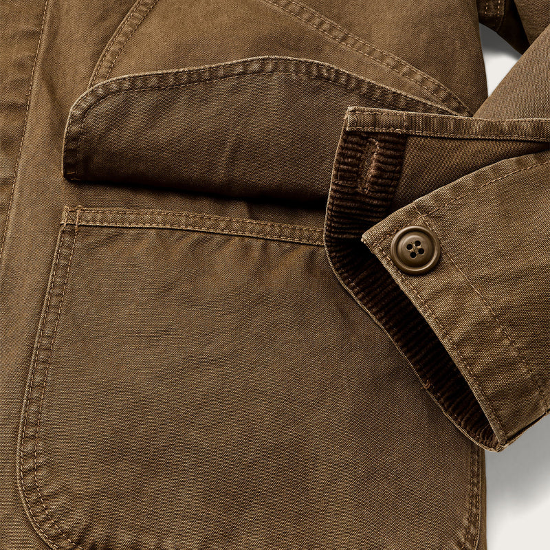 Canvas outfitter jacket by Filson | Kangaroo (Brown)