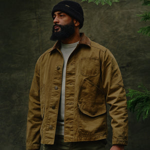 Canvas outfitter jacket by Filson | Kangaroo (Brown)