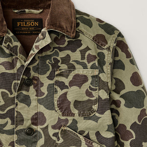 Giacca outfitter in tela di Filson | Tundra shrub camo (Multicolor)