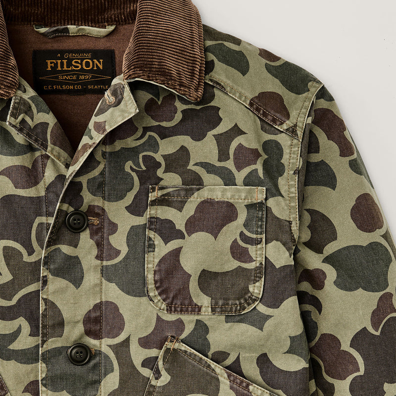 Giacca outfitter in tela di Filson | Tundra shrub camo (Multicolor)