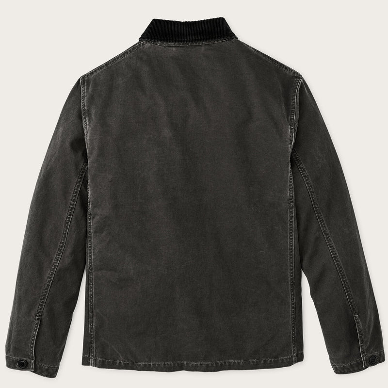 Canvas outfitter jacket by Filson | Peat (Grey)