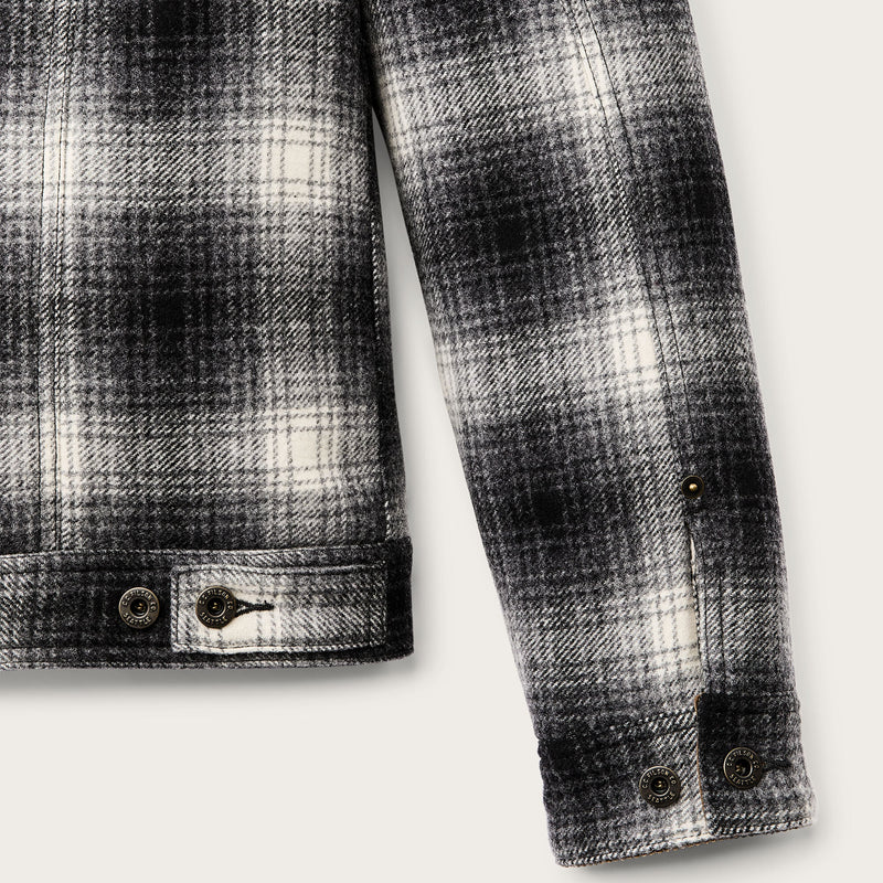 Spokane insulated short cruiser jacket by Filson | Charcoal ombre (Gray)