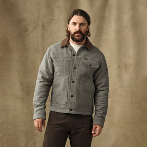 Spokane insulated short cruiser jacket by Filson | Vintage heather gray (Gray)