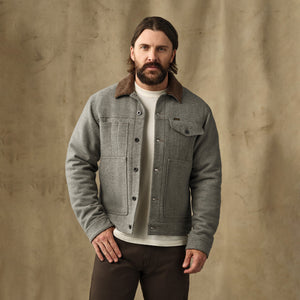 Spokane insulated short cruiser jacket by Filson | Vintage heather gray (Gray)