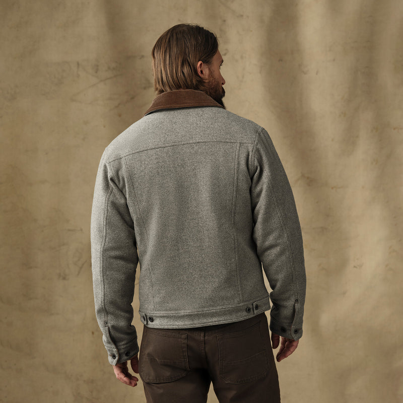Spokane insulated short cruiser jacket by Filson | Vintage heather gray (Gray)