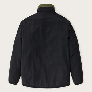 Reversible pile fleece jacket by Filson | Dark olive drab (Black)