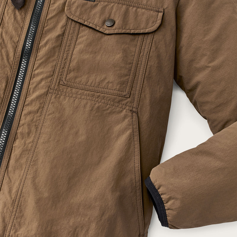 Reversible pile fleece jacket by Filson | Brown / night camp (Brown)