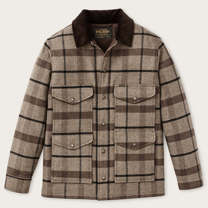 Spokane insulated cruiser par Filson | Brown heather plaid (Brown)