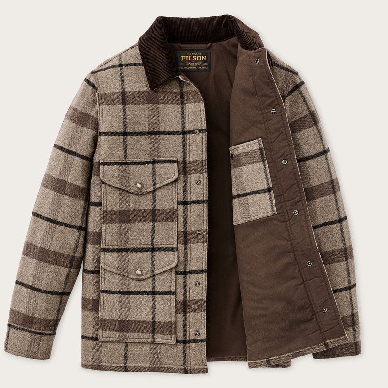 Spokane insulated cruiser par Filson | Brown heather plaid (Brown)
