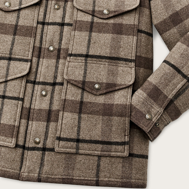 Spokane insulated cruiser par Filson | Brown heather plaid (Brown)