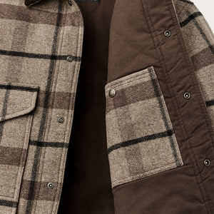 Spokane insulated cruiser par Filson | Brown heather plaid (Brown)